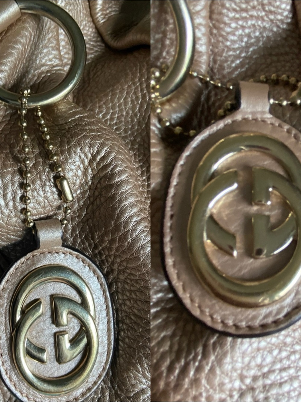 GUCCI Rose Gold Sukey Tote - Picture 7 of 16